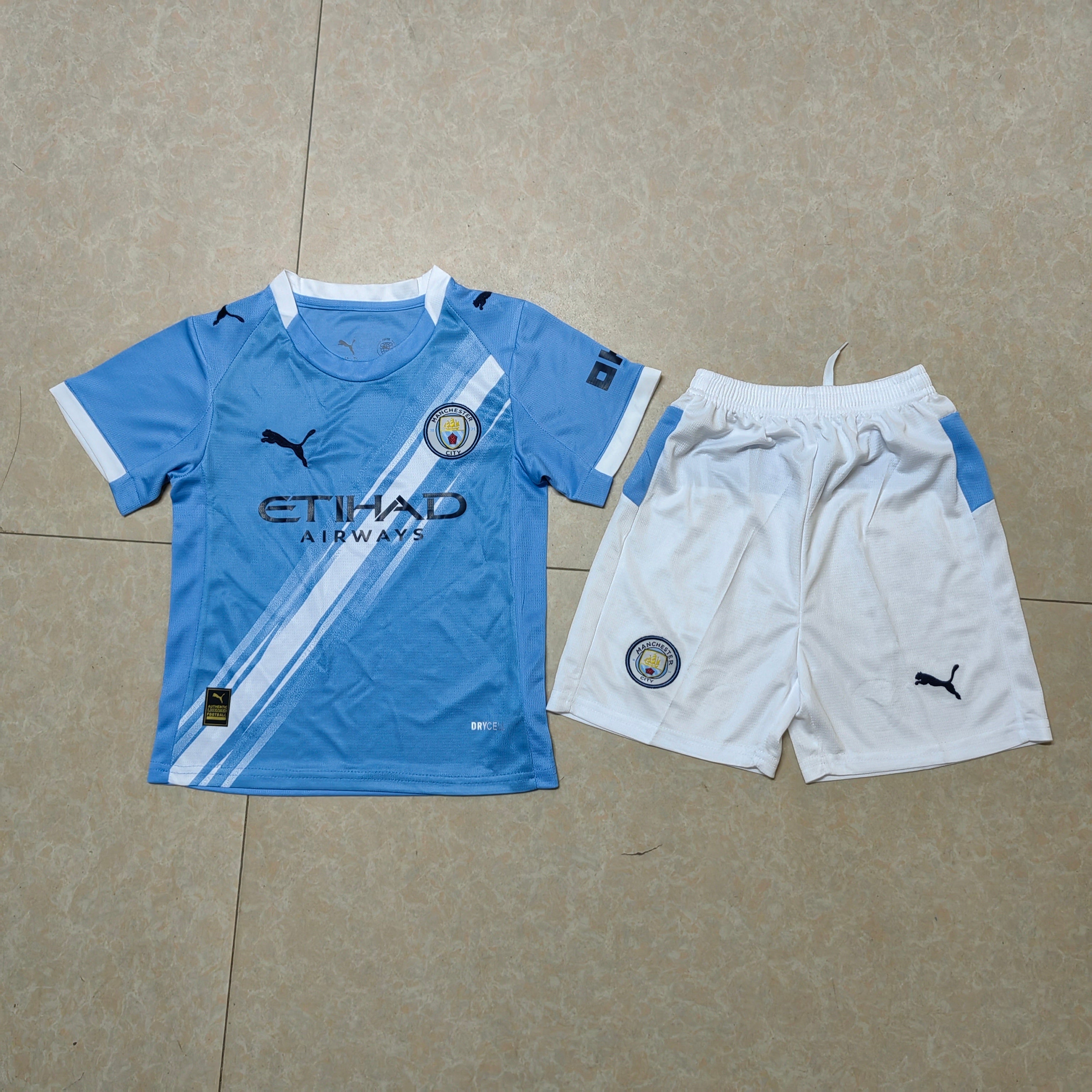 25/26 Manchester City Kids Home Kit