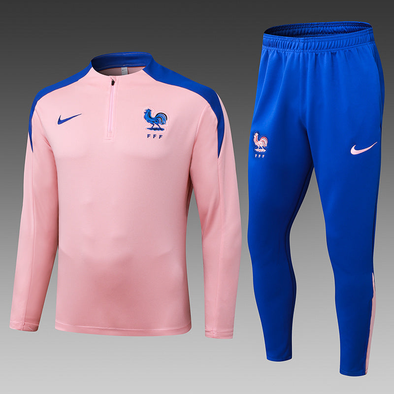 25/26 France Pink Track Suit