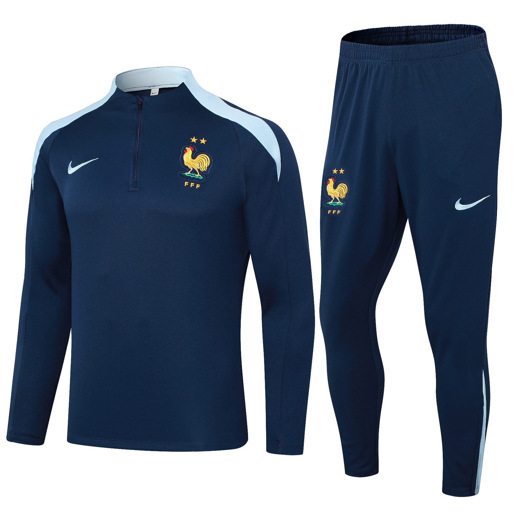 25/26 French Navy Kids Tracksuit