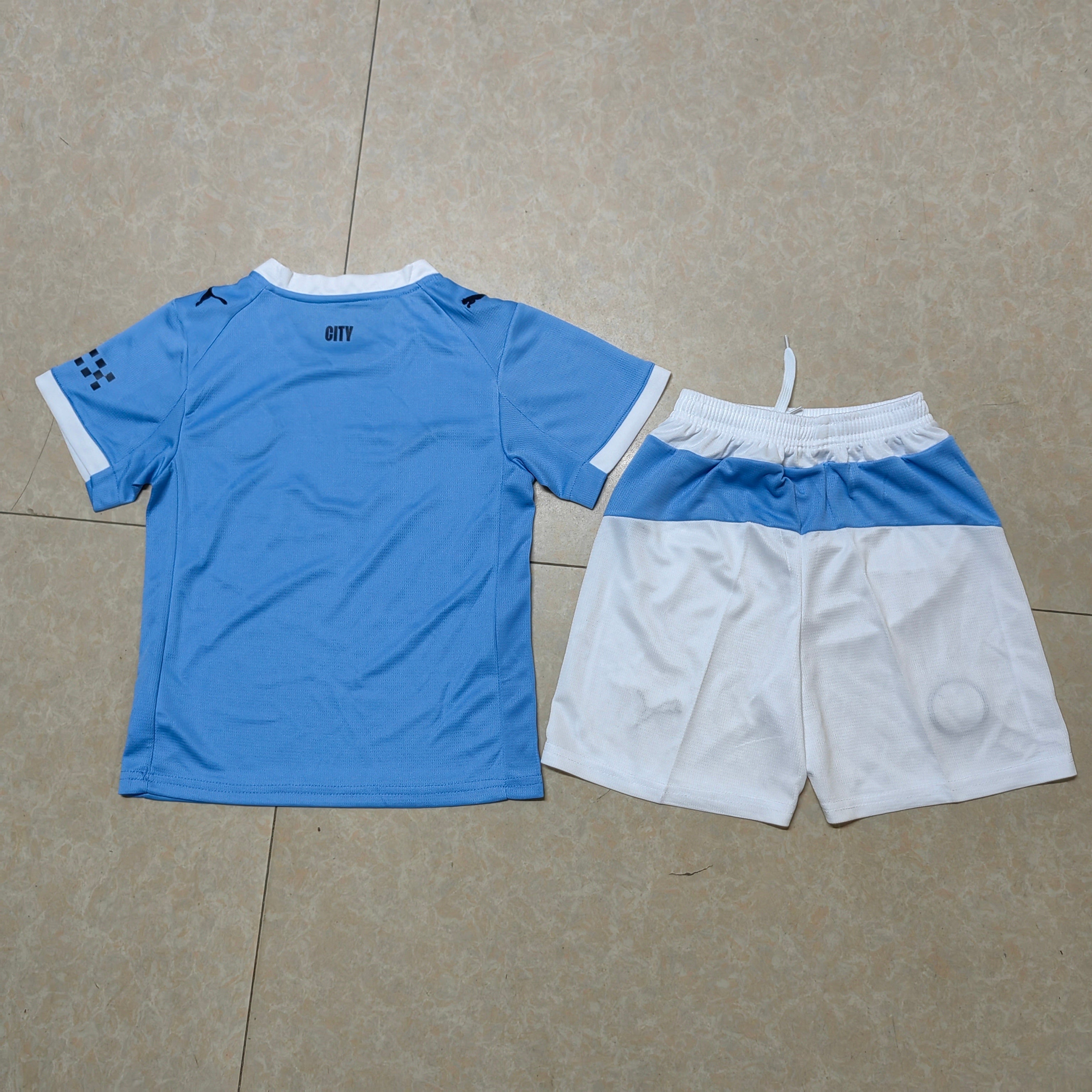 25/26 Manchester City Kids Home Kit